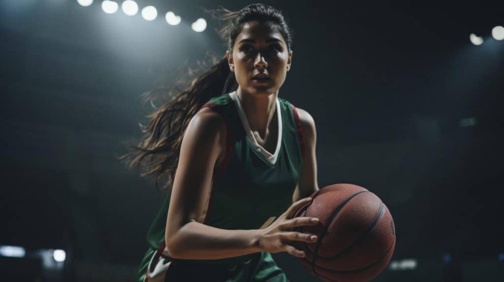 basketteuse professionnelle