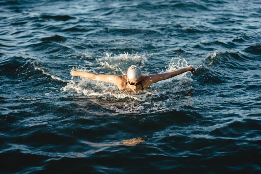 natation en triathlon